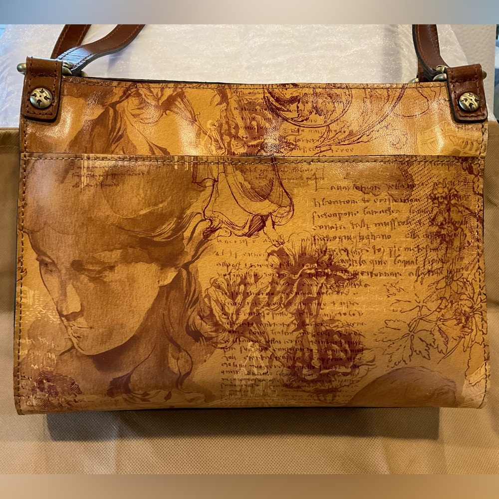 Patricia Nash Renata Shoulder Bag, Italian Sketchbook, NWT